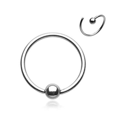 Captive Bead Ring, Ball Closure Ring – Available in many Colours – 18g,  16g, 14g